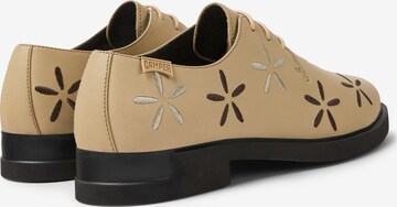 CAMPER Lace-Up Shoes 'Iman Twins' in Beige