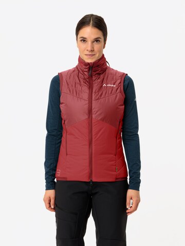 VAUDE Sportbodywarmer 'Monviso' in Rood: voorkant