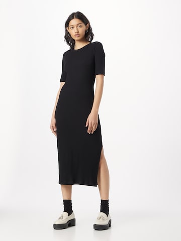 Rochie 'Seha' de la ARMEDANGELS pe negru: față