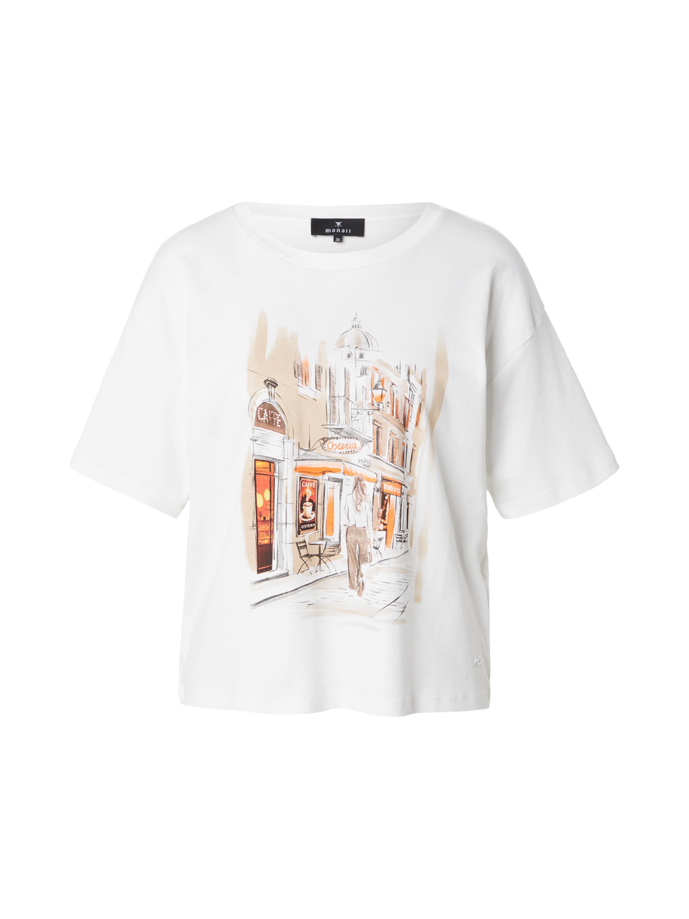 monari T-Shirt in Weiß: Vorderseite