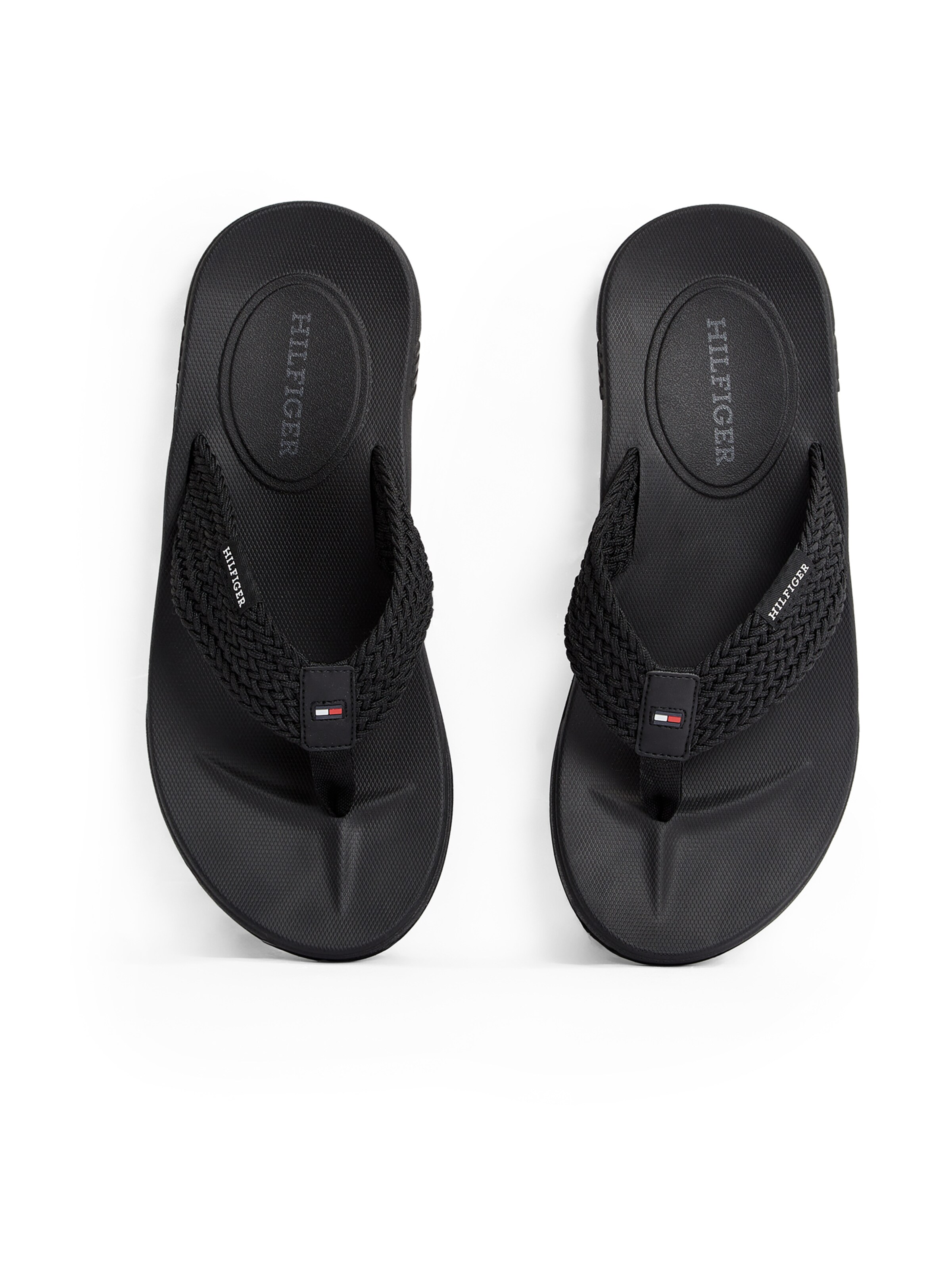 TOMMY HILFIGER Klipklappere i sort