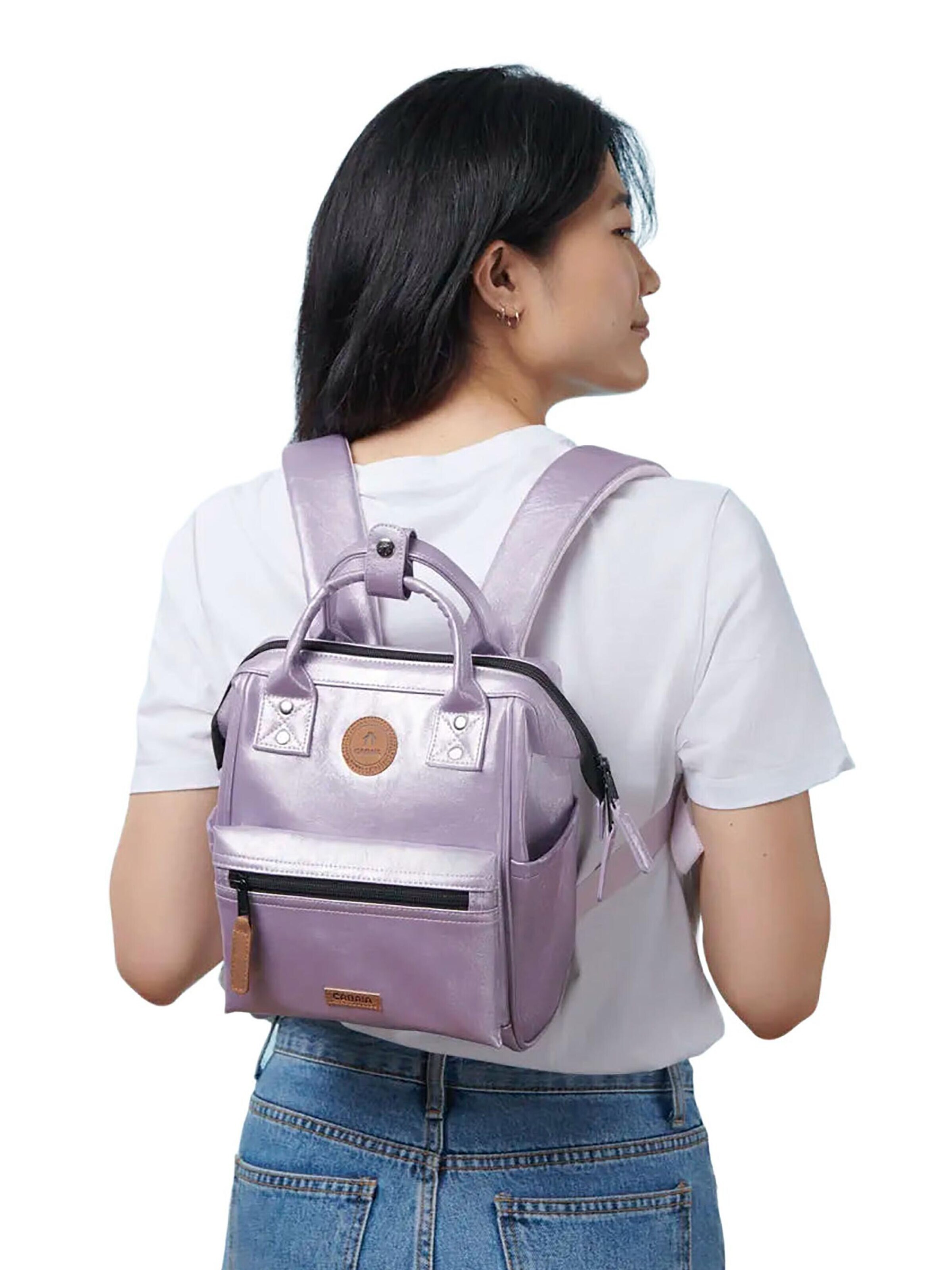 Cabaia Backpack 'Capri XS' in Purple: front