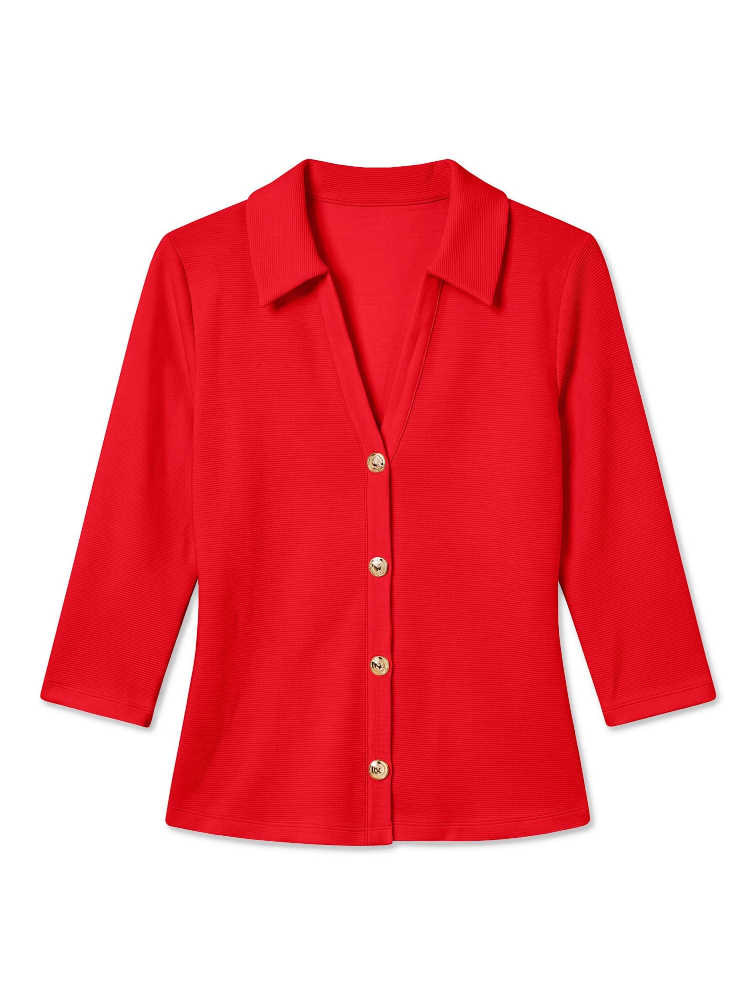 VERO MODA - Blusa 'VMELIN' en rojo: frente
