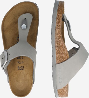 Tongs 'Gizeh Big Buckle' BIRKENSTOCK en gris