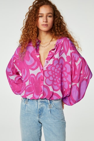 Fabienne Chapot Blouse in Roze: voorkant