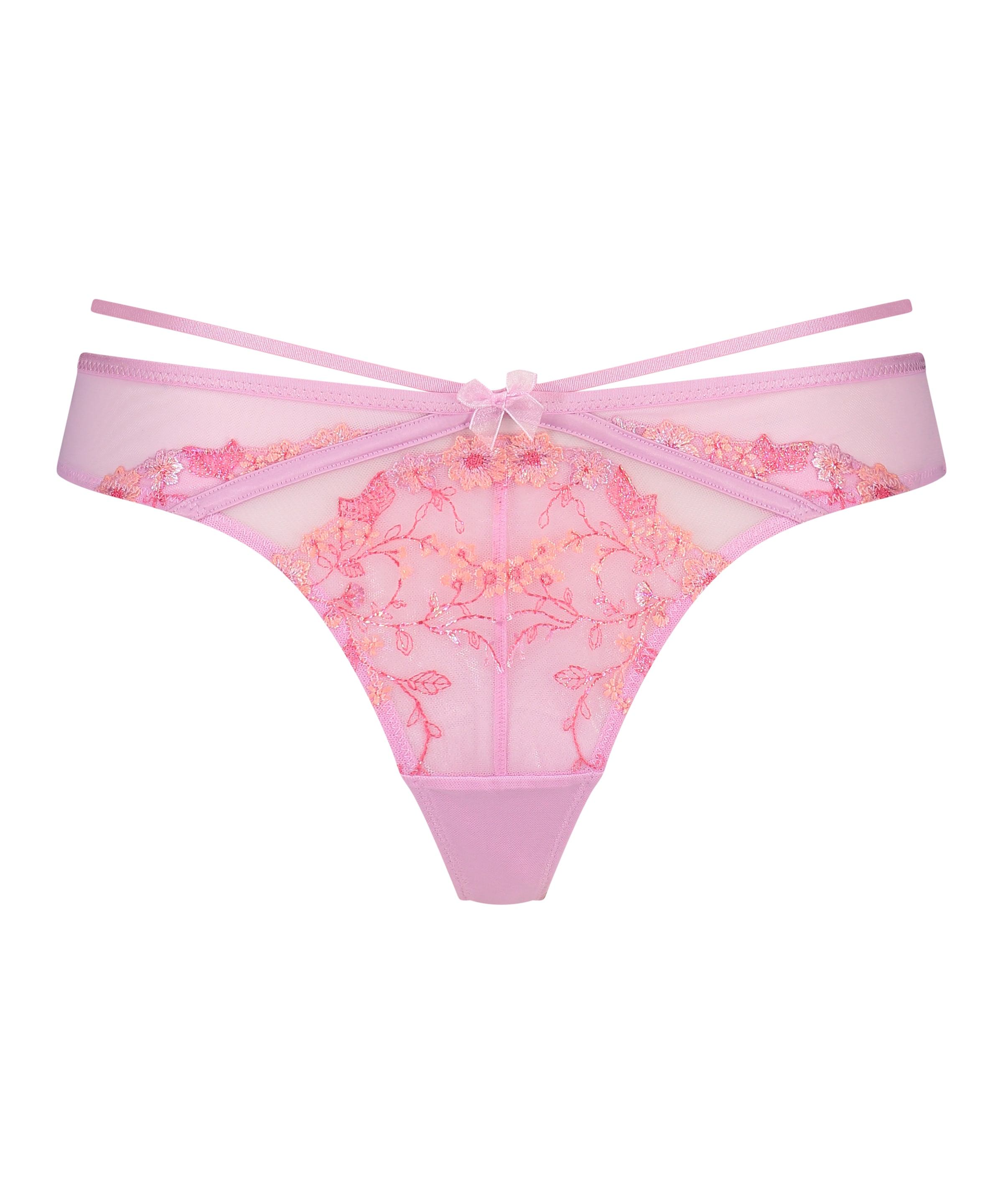 Hunkemöller Tanga 'Lillia' – pink: přední strana