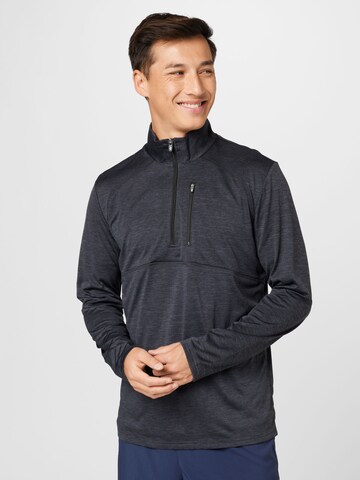 SKECHERS Performance shirt in Black: front