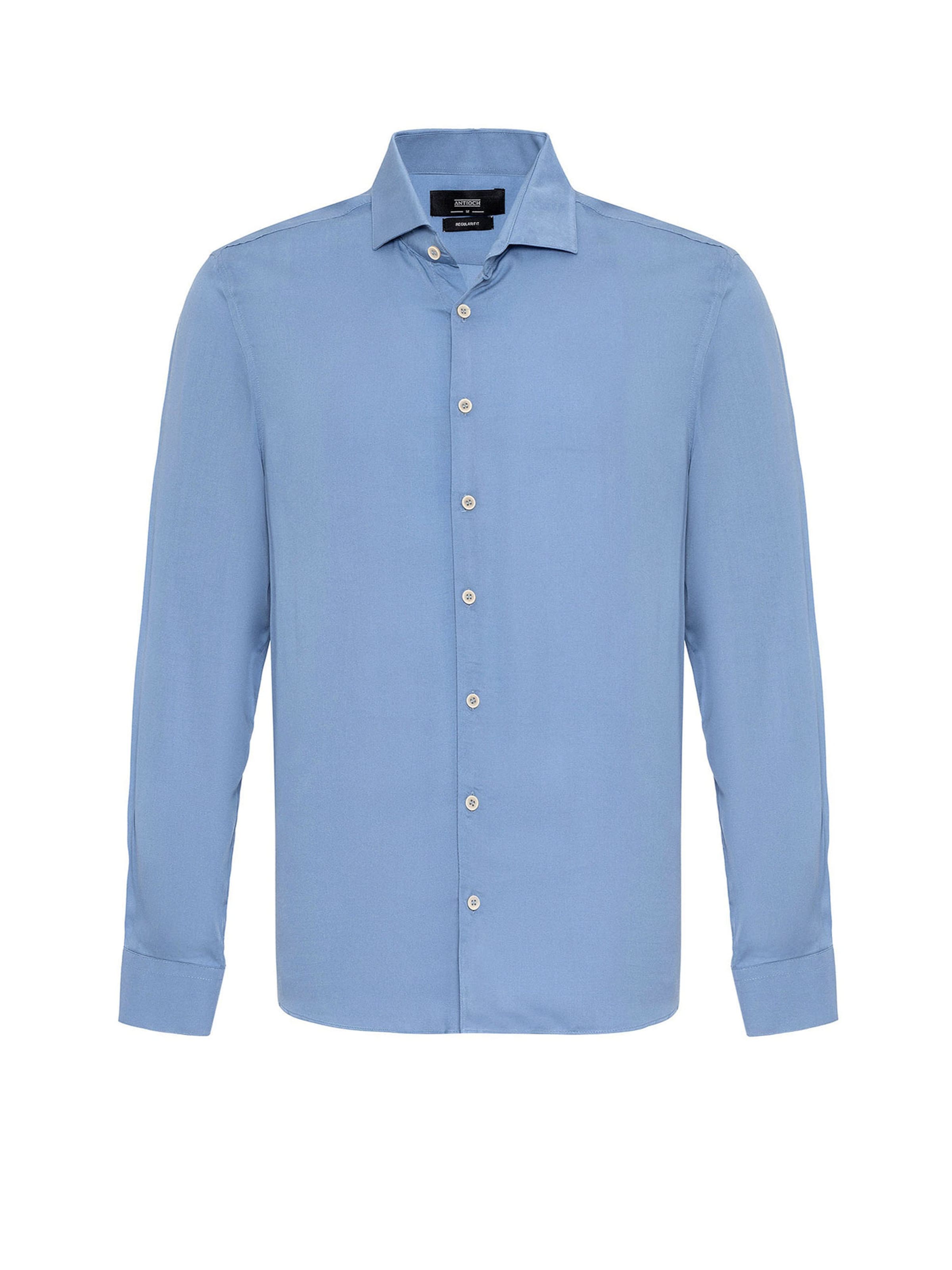 Antioch Regularny krój Koszula w kolorze niebieski: przód