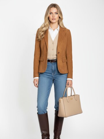 RICANO - Blazer 'Caterina' en marrón