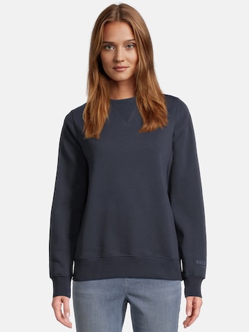 Sweat-shirt 'RABHAHN - UNI' salzhaut en bleu : devant