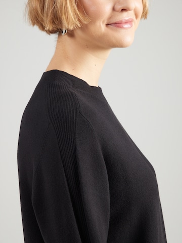 s.OliverPletena haljina - crna boja