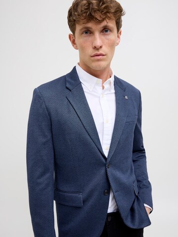 JACK & JONES Slim fit Colbert 'JPRBRISTOL' in Blauw