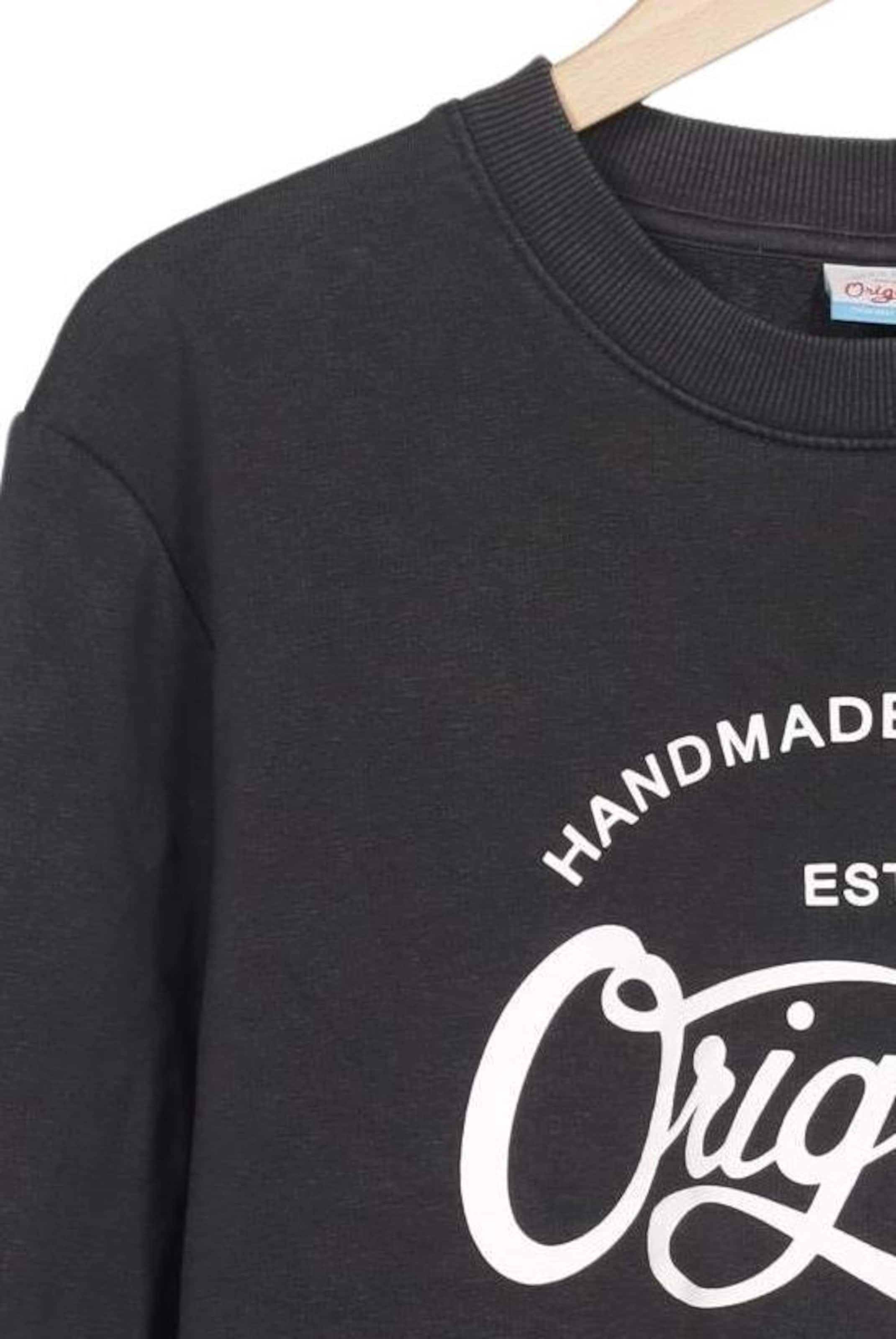 JACK & JONES Sweatshirt & Zip-Up Hoodie in L in Grey