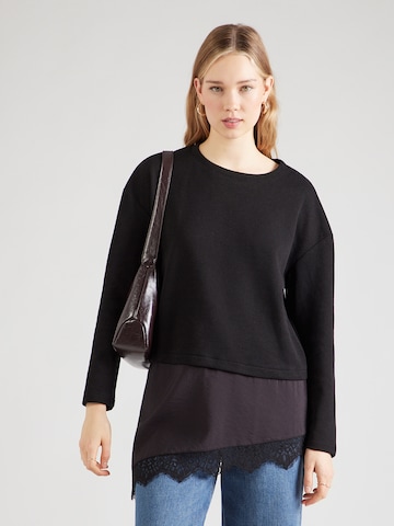 ABOUT YOU Shirt 'Vicky' in Zwart: voorkant