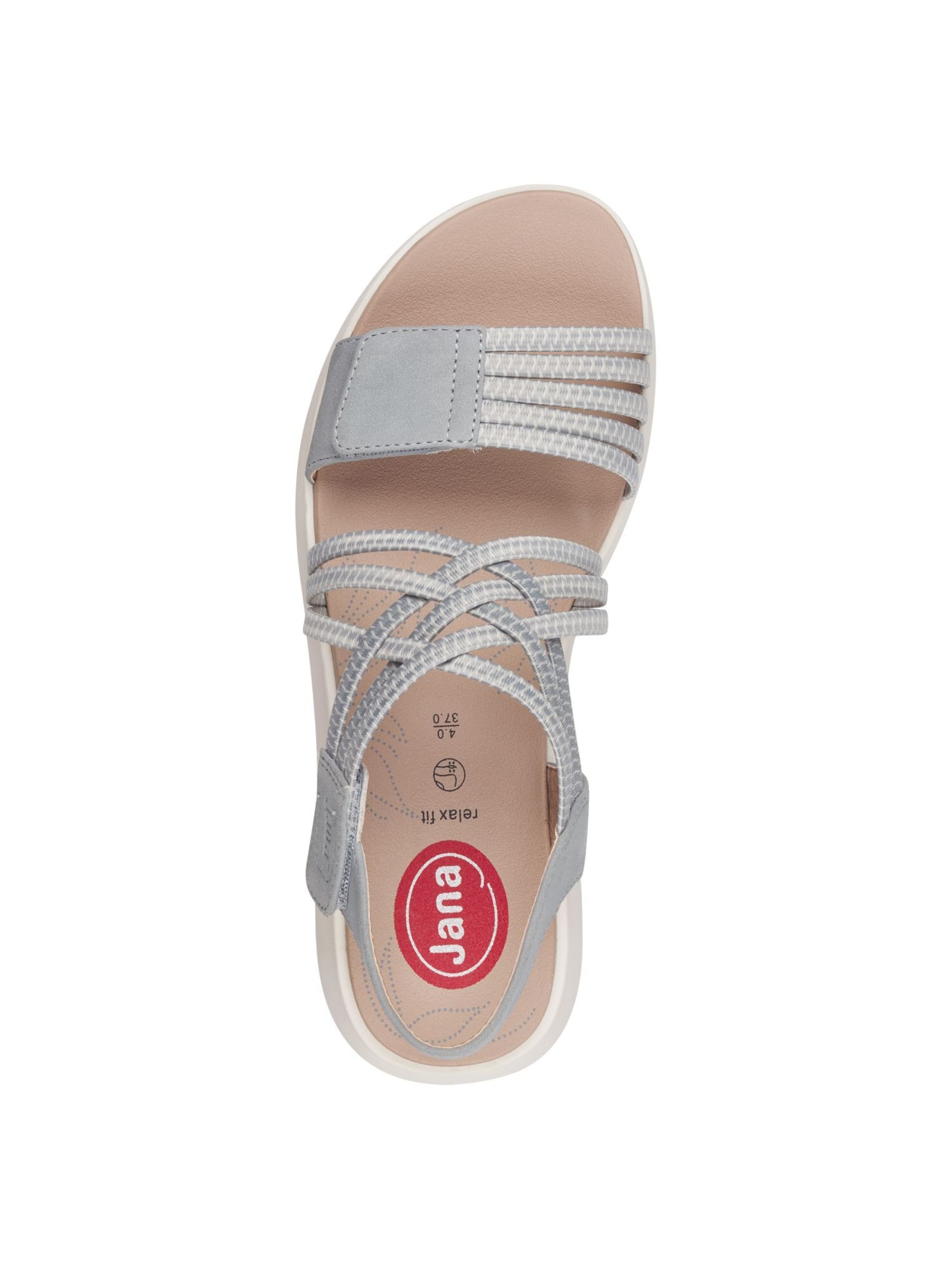 Sandales à lanières JANA en gris