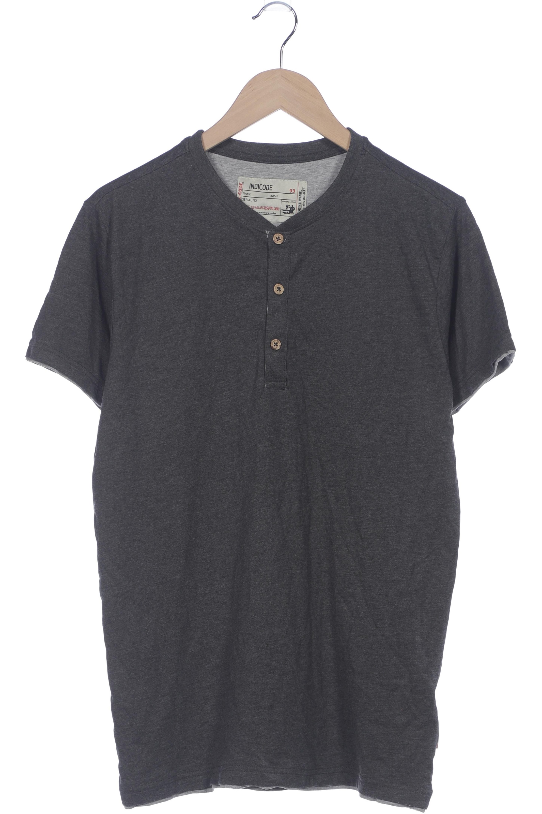 INDICODE JEANS Shirt in L in Grey