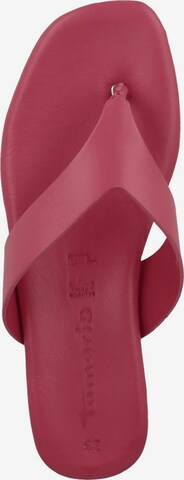TAMARIS - Sandalias de dedo en rosa