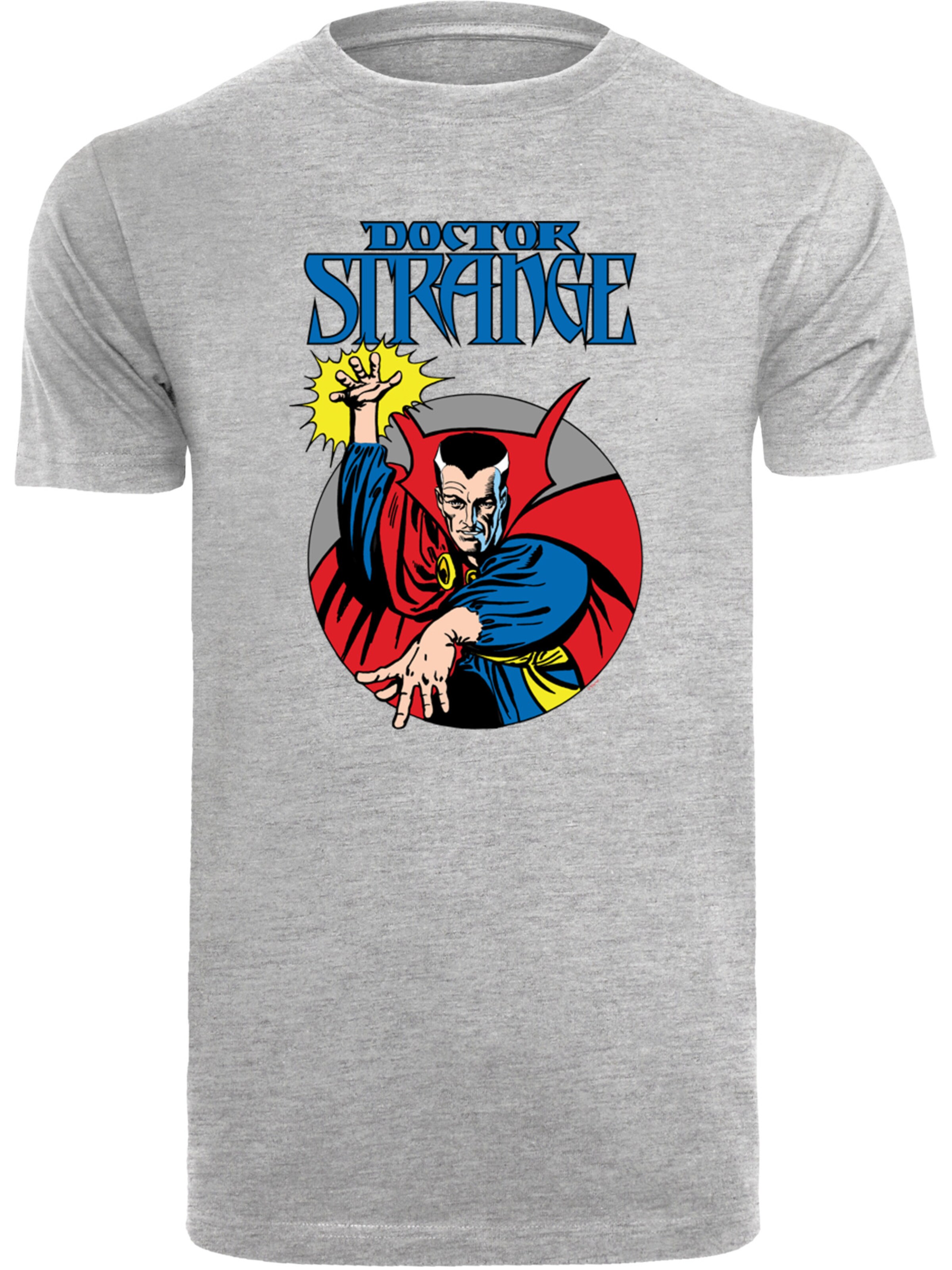 Maglietta 'Marvel Boys Doctor Strange Circle' di F4NT4STIC in grigio: frontale