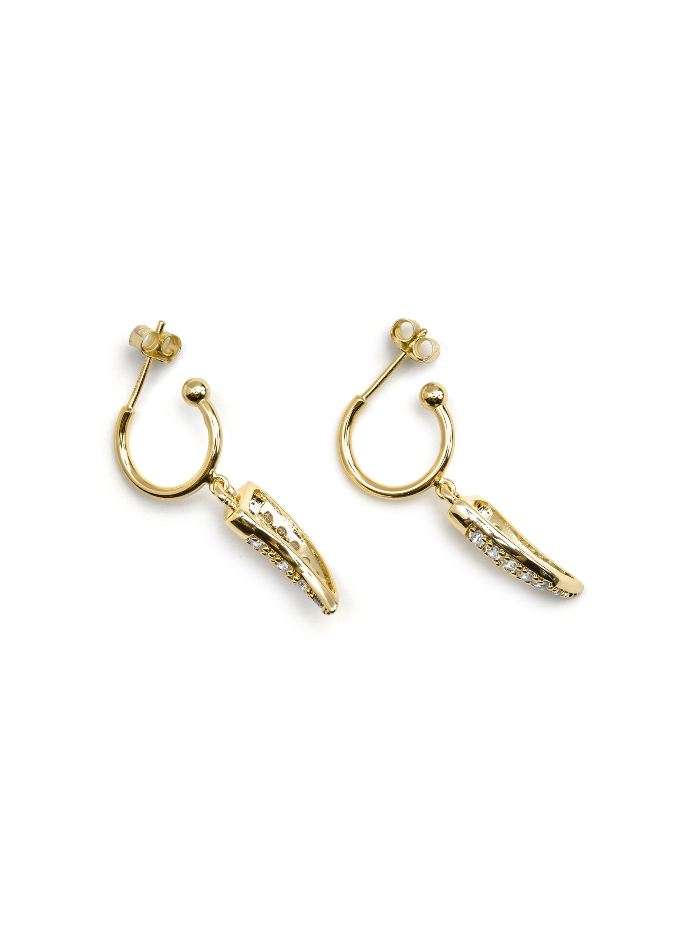 Luxenter - Brincos 'Dek' em ouro