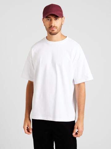 T-Shirt 'Great' WEEKDAY en blanc