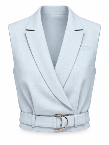 Gilet di Ombre in blu: frontale