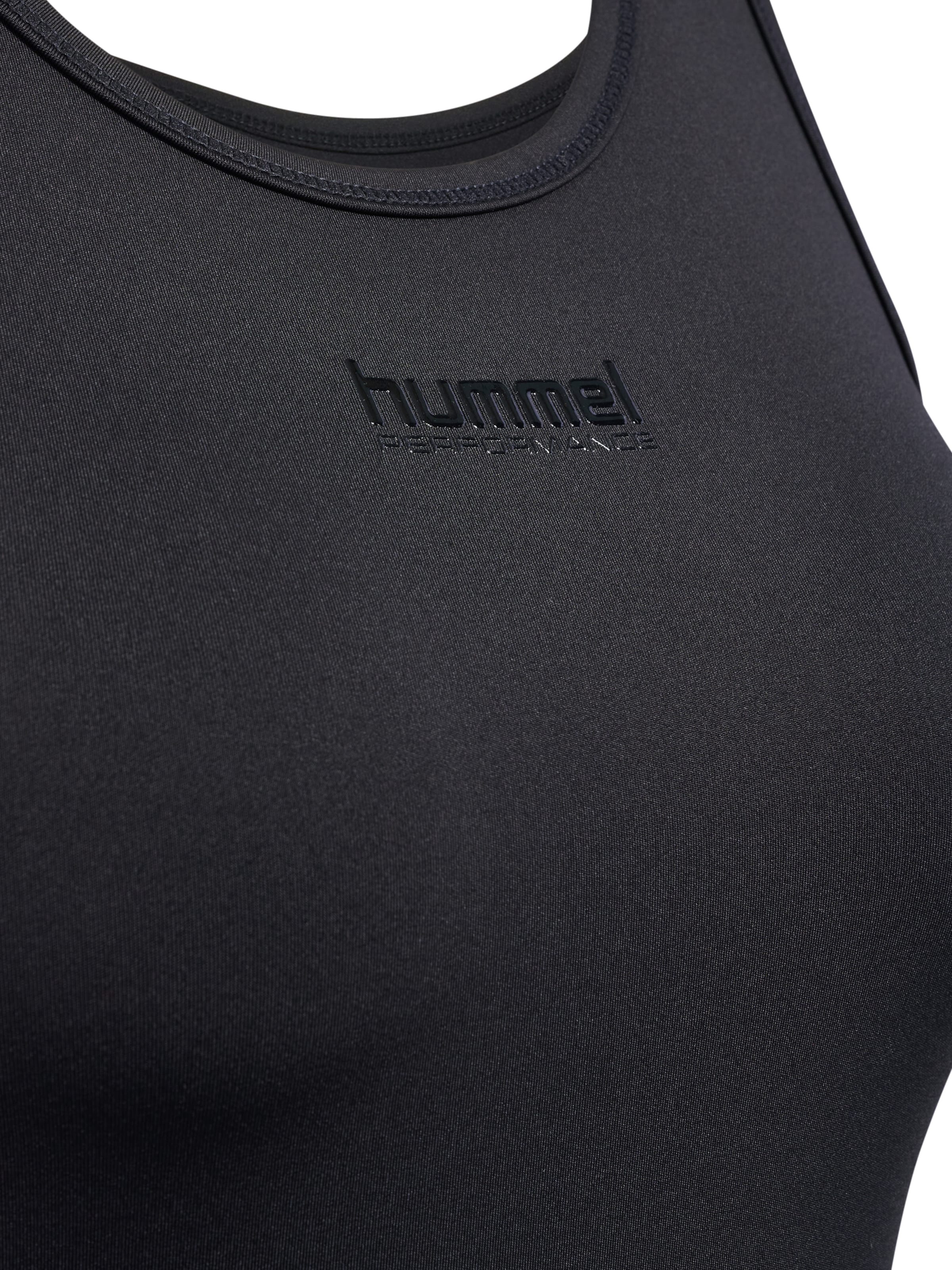 Haut de sport Hummel en noir