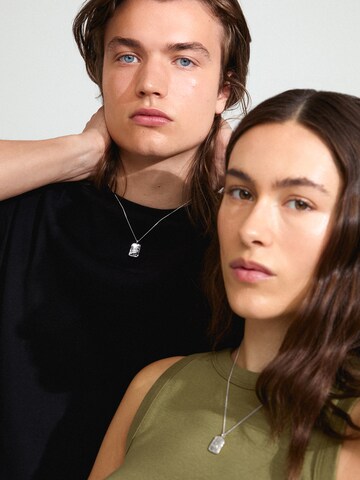Collana 'Zodiac Sign Leo' di Pilgrim in argento: frontale