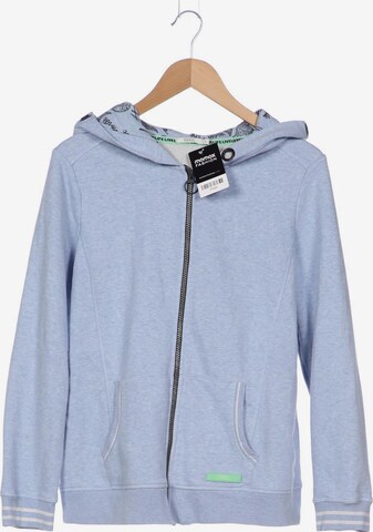 CECIL Sweatshirt & Zip-Up Hoodie in L in Blue: front
