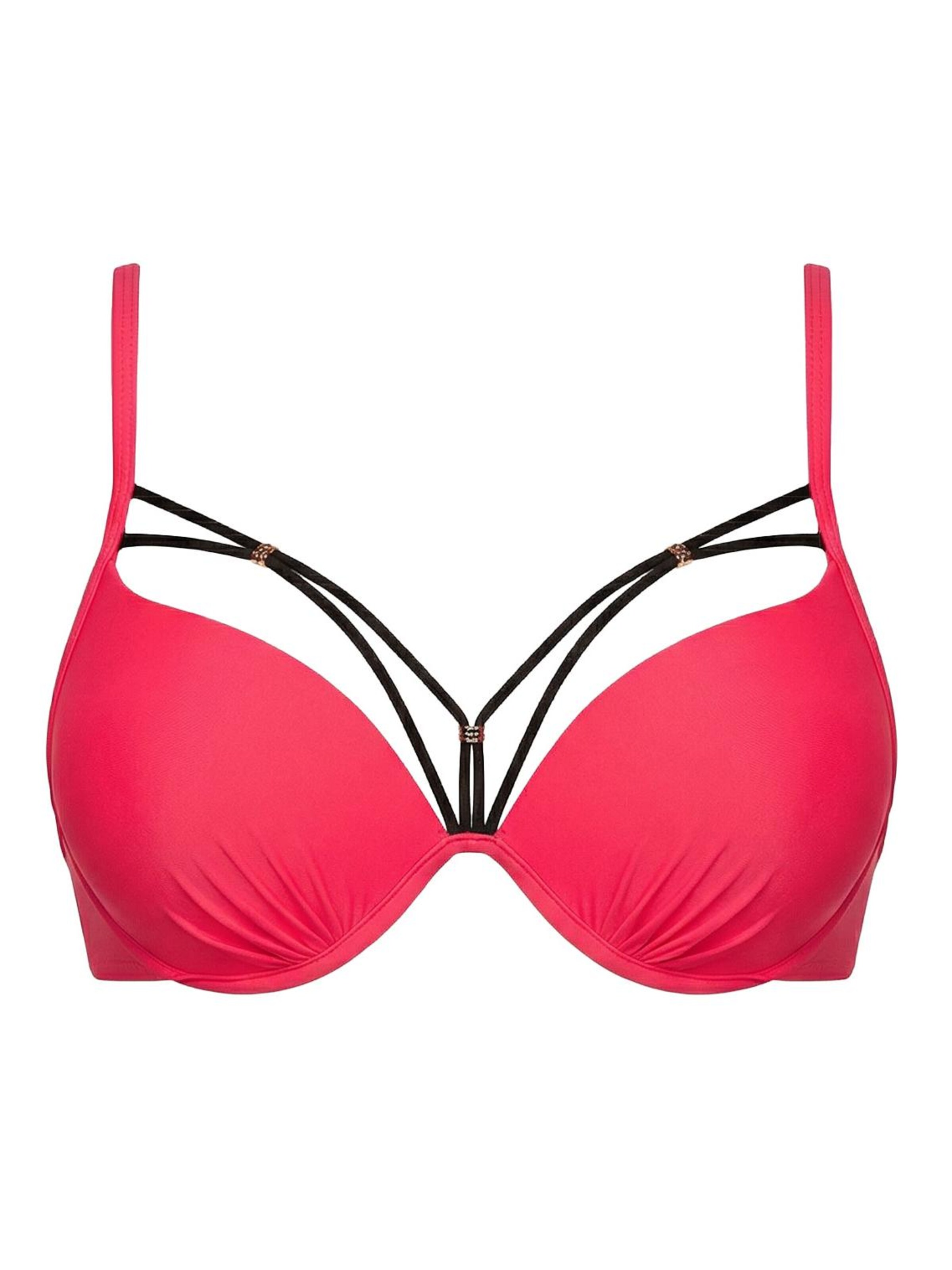 Push-up Top per bikini 'Dakota M-811 (6)' di Marko in rosa: frontale