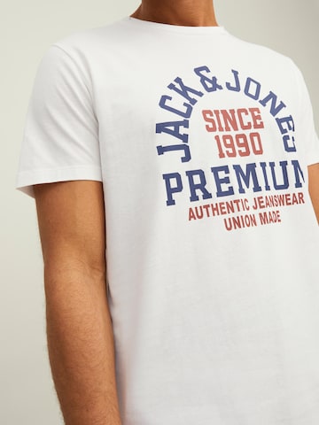 Maglietta 'BOOSTER' di JACK & JONES in bianco