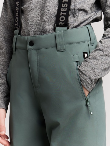 PROTEST Regular Sportbroek 'PRTStitch JR' in Groen
