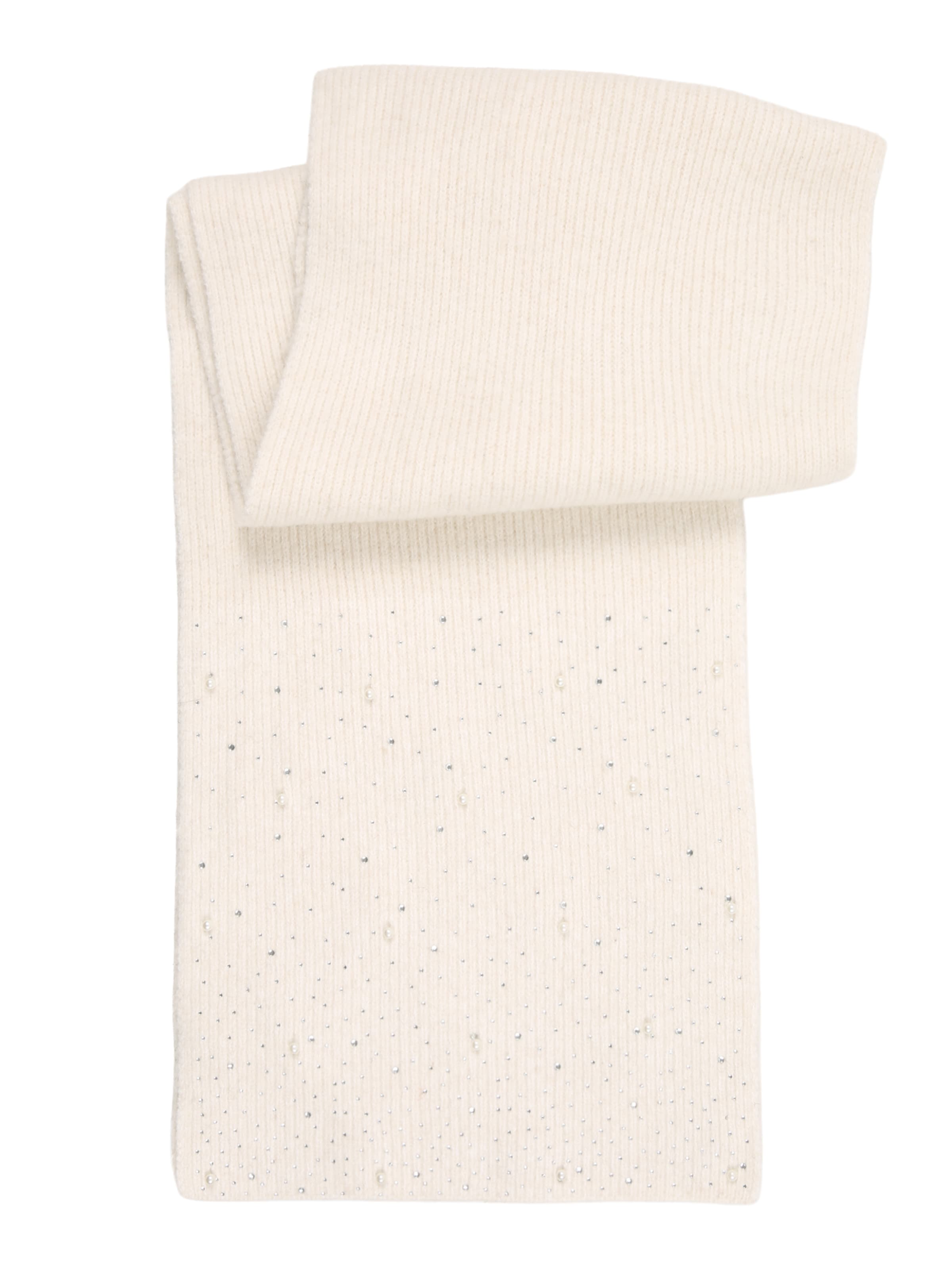 MYLAVIE by Sarah Harrison Scarf in Off white, Item view