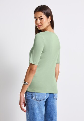 STREET ONE T-Shirt 'Palmira' in Grün