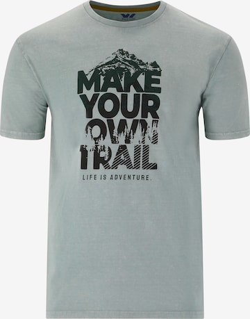 Whistler Performance Shirt 'Hitch' in Green: front