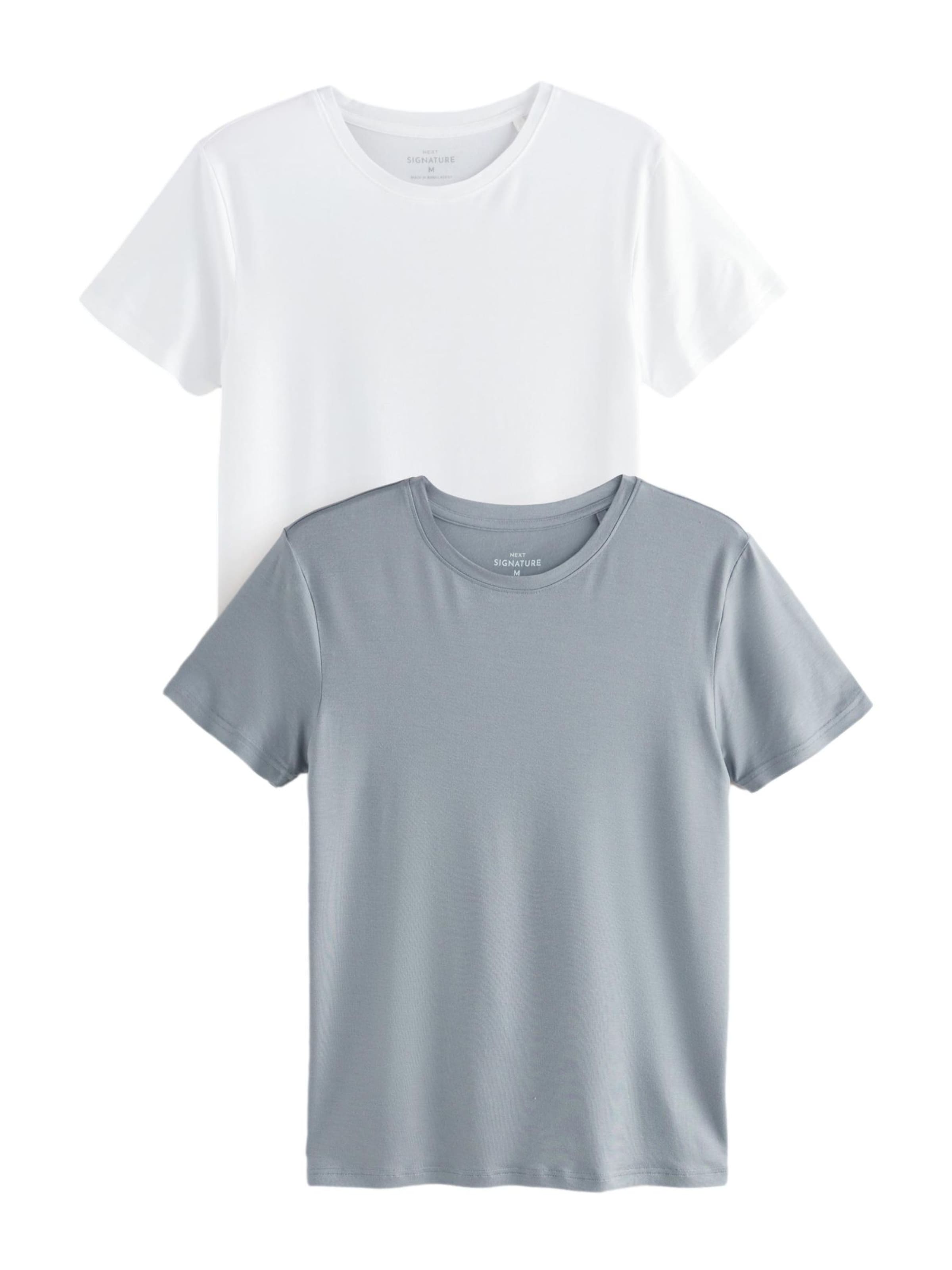 Next Shirt in Grijs: voorkant