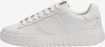 LLOYD Platform trainers 'TORO WAY' in White: front