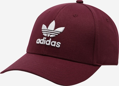 ADIDAS ORIGINALS Nokamüts bordoo / valge, Tootevaade