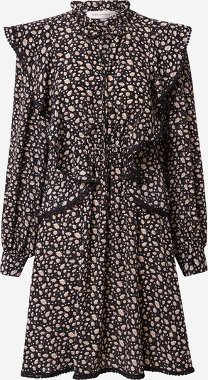 Sofie Schnoor Kleid in khaki / altrosa / schwarz / weiß, Produktansicht