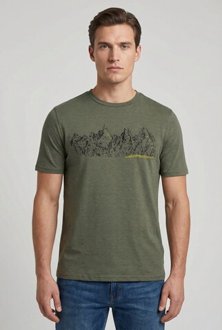 KILLTEC Performance Shirt in Green: front