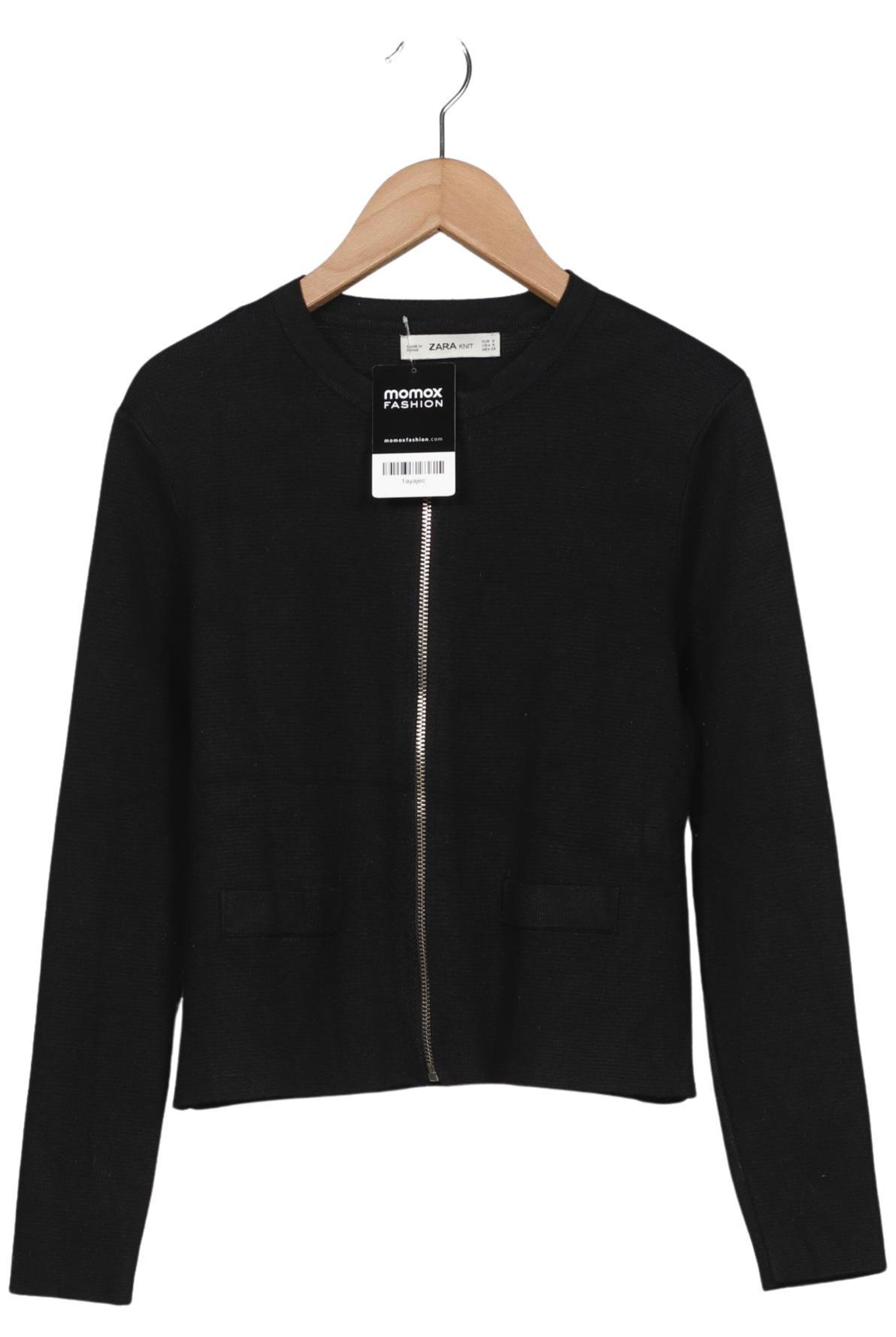 ZARA Sweater & Cardigan in S in Black: front