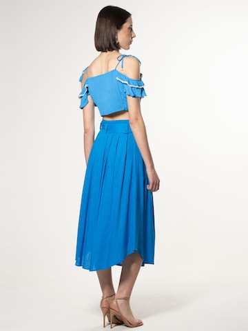 Influencer - Falda en azul