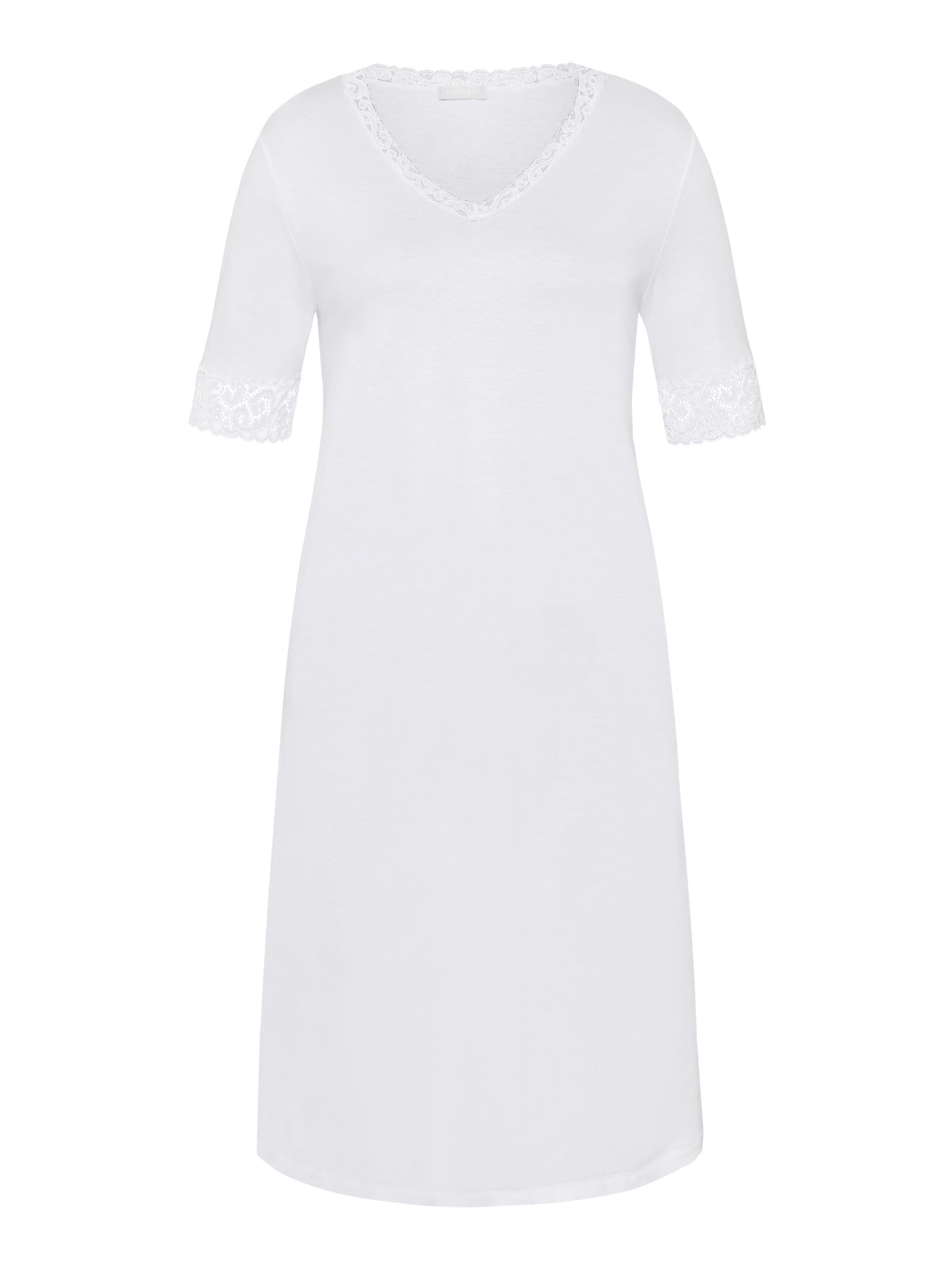 Hanro - Camisola de pijama ' Moments ' em branco: frente