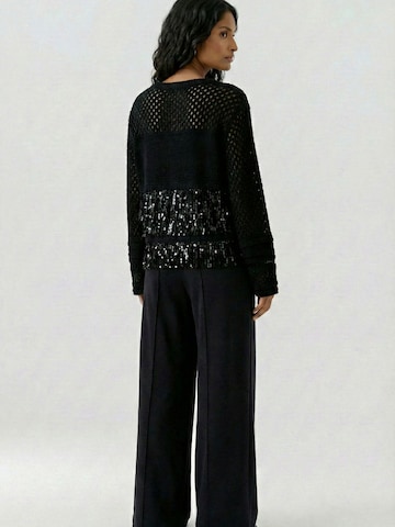 OUI Pullover in Schwarz
