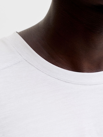 Maglia funzionale di JACK & JONES in bianco
