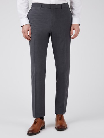 Coupe slim Pantalon Ted Baker en gris : devant