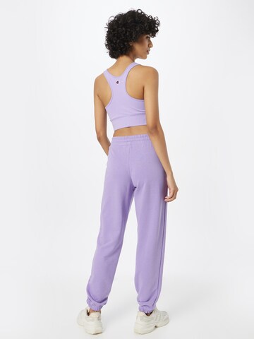 The Jogg Concept Tapered Trousers 'SAFINE' in Purple