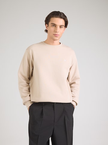 Iriedaily Regular fit Tréning póló - bézs: elől