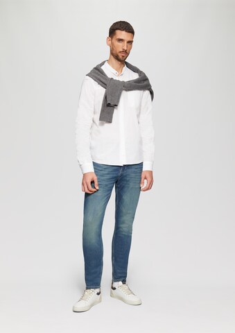 s.Oliver Regular fit Overhemd in Wit