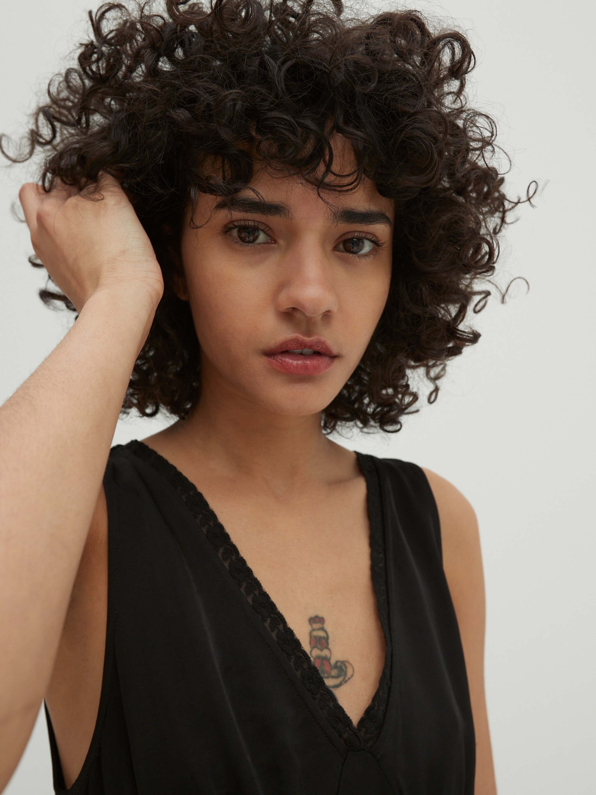 EDITED Produits Robe 'Margo' noir