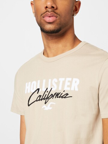 HOLLISTER - Camiseta en beige